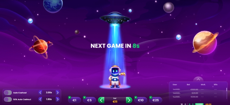 Jogar Spaceman na Betão Bet