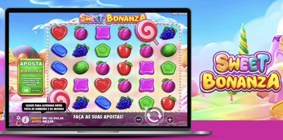 Jogando Sweet Bonanza na Betão Bet