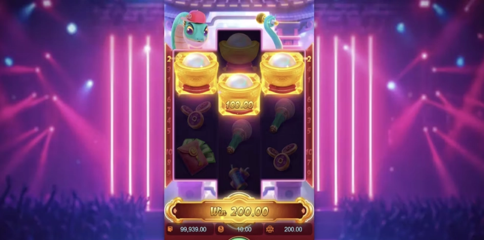 Ganhando no Fortune Snake da Betão Bet